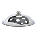 MAXIMA Stainless Steel lid for Induction Wok Pan 36cm