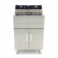 MAXIMA 35 liters fryer with drain tap and cupboard