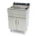 MAXIMA 35 liters fryer with drain tap and cupboard