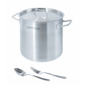 GAMMO stock pot with Lid 17 liters 28x28cm