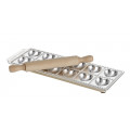 IMPERIA Tris Gli Speciali ravioli mould set with rolling pin