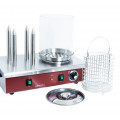GAMMO Hot Dog cooker with 4 bun warmers