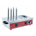 GAMMO Hot Dog cooker with 4 bun warmers