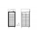 GAMMO ice cream storage freezer 770 liters