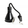 GAMMO warming lamp 18cm - black