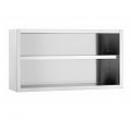 GAMMO stainless steel wall cabinet - open - 1000x400x670mm