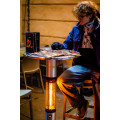 GAMMO outdoor heated table - 110cm high