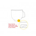 Stainless steel bowl for MAXIMA 7 L planetary mixer - model 1