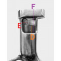 Beater for GAMMO 20 L planetary mixer