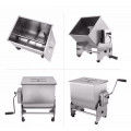 GAMMO manual meat mixer with tilting bowl - 30 L/25 kg meat
