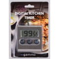 GAMMO digital kitchen timer - stainless steel