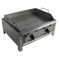 Table top gas grill - 2 burners