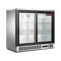 GAMMO bar cooler with 2 sliding door - 250 litres
