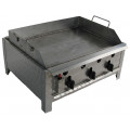 Table top gas grill - 3 burners