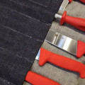 TRE SPADE knife roll - denim