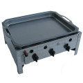 Roaster with steel pan - 3 burners gas